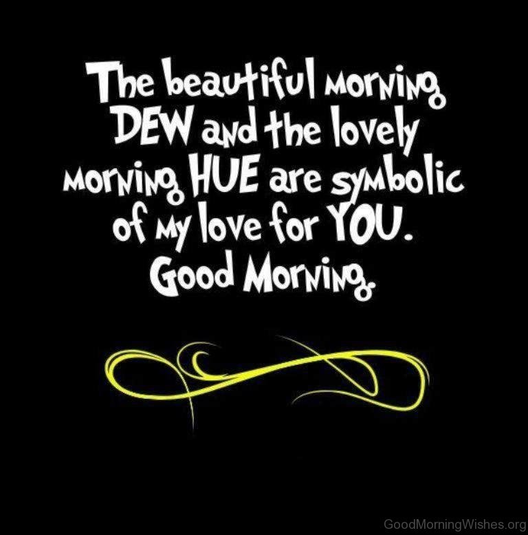 68 Good Morning Wishes My Love