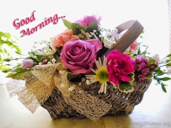 Good Morning Images with Flowers