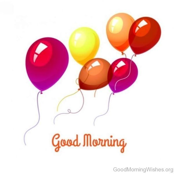 Good Morning With Balloons