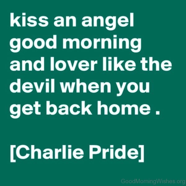 Kiss And Angel Good Morning And Lover Like The Devil