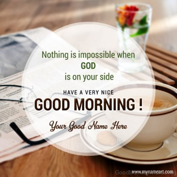 Nothing Is Impossible When God Is On Your Side