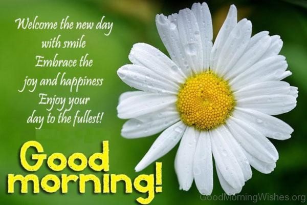 Welcome The New Day With Smile
