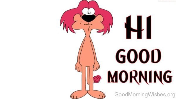 Amazing Pic Of Good Morning Cartoon
