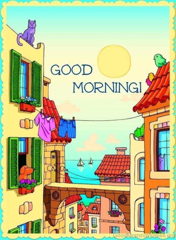 Cartoon Good Morning Pic