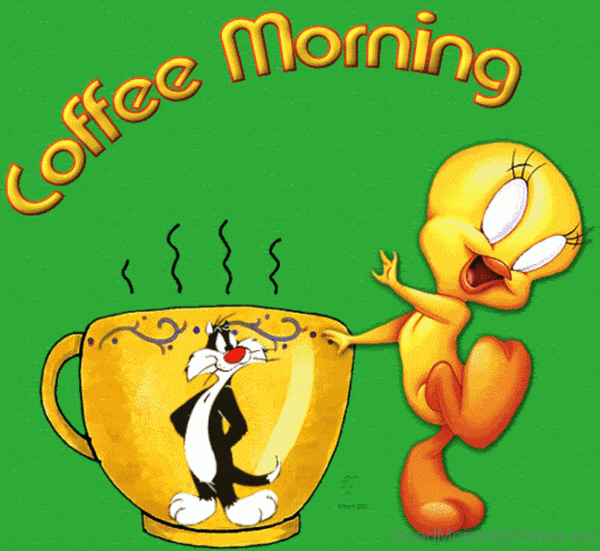 Funny Morning Coffee Clip Art