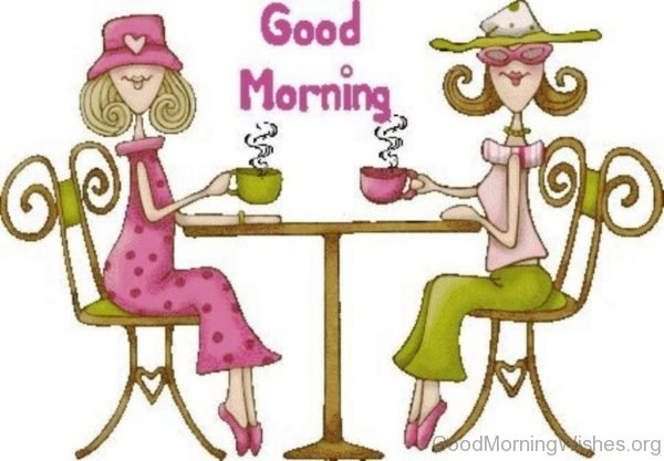Good Morning Friend Clipart Image