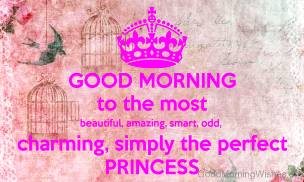 Good Morning Princess Image