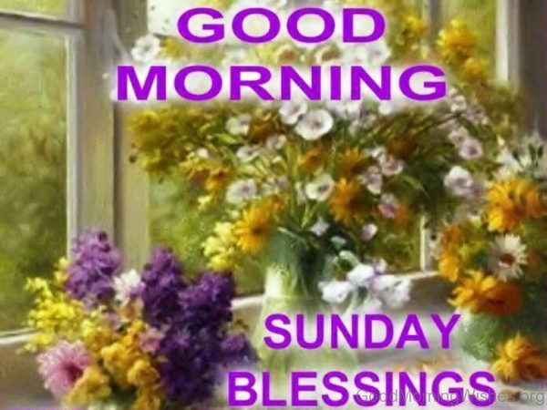 Good Morning Sunday Blessings