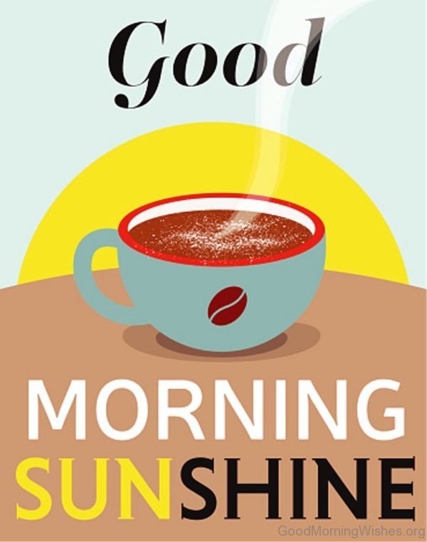 Good Morning Sunshine Clipart