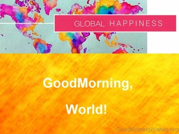 Lovely Pic Of Good Morning World