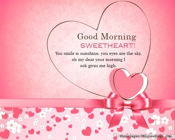 Good Morning Sweetheart Gf