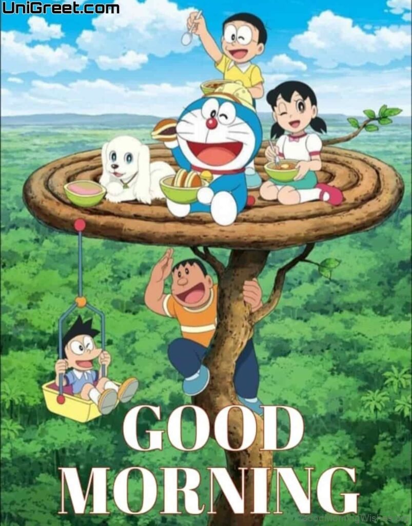 20+ Good Morning Wishes Doraemon Good Morning Wishes