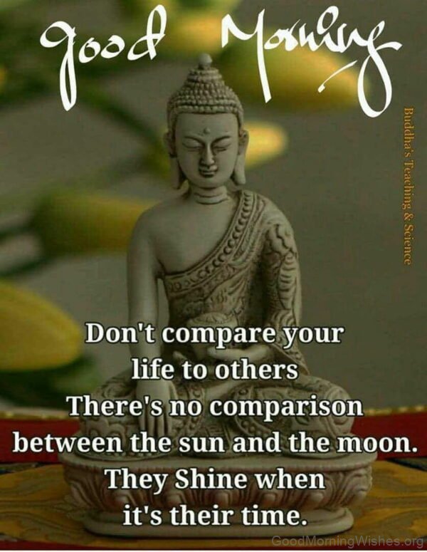 Good Morning Buddha Have A Great Day Image