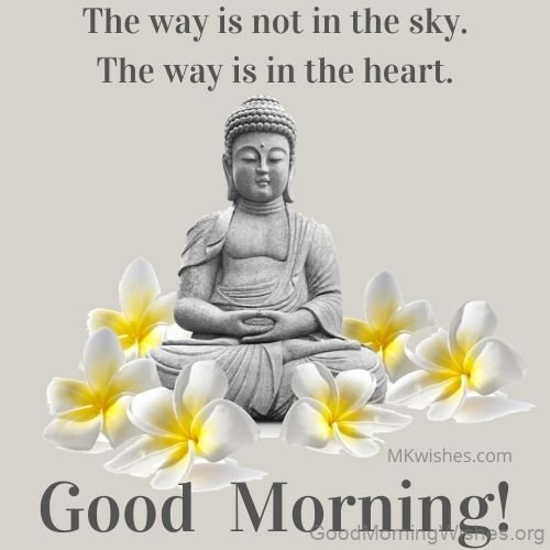 Good Morning Buddha Photo