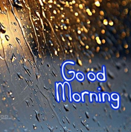 Good Morning Rainy Image