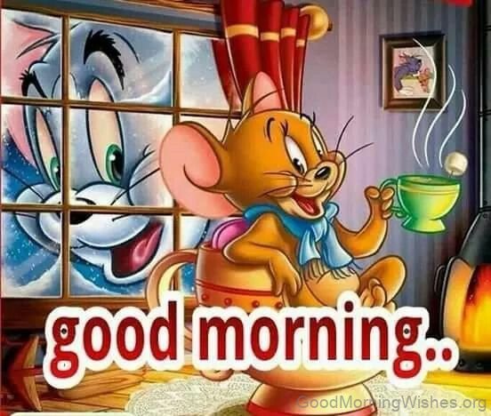 Good Morning Tom And Jerry Pic
