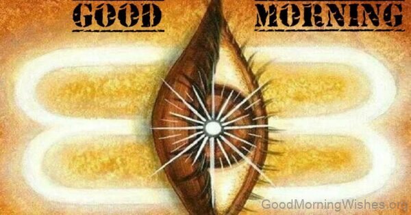 Good Morning With Shivjis Blessings Photo