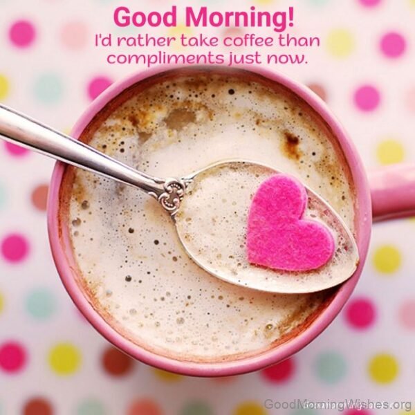 Lovely Good Morning Coffee For Your Loved Ones Pic