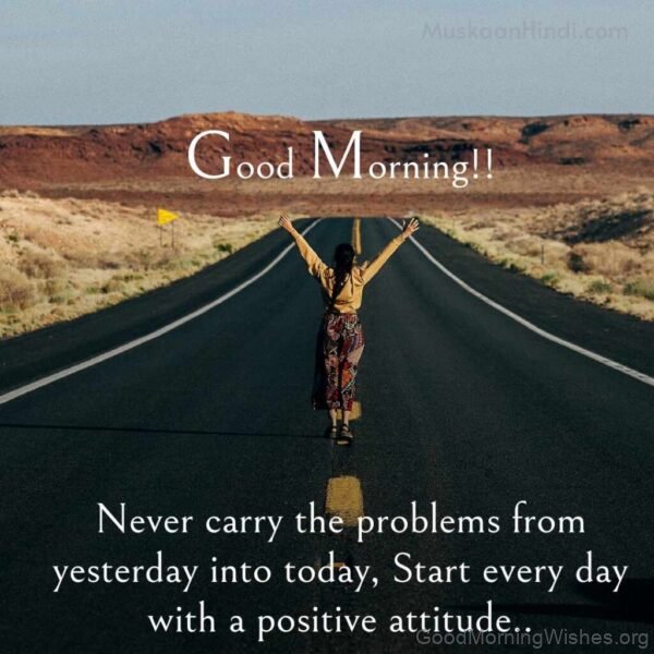 Positive Thinking Morning Image