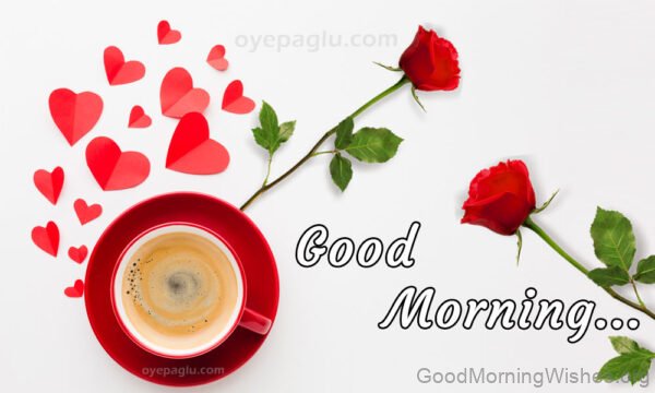 Romantic Good Morning Coffee Image