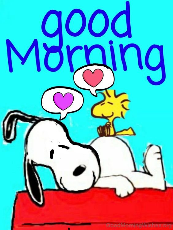 Lazy Good Morning Wish Snoopy Pic