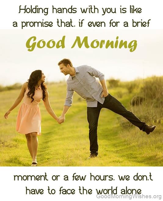 We Have A Forever Type Of Love Good Morning