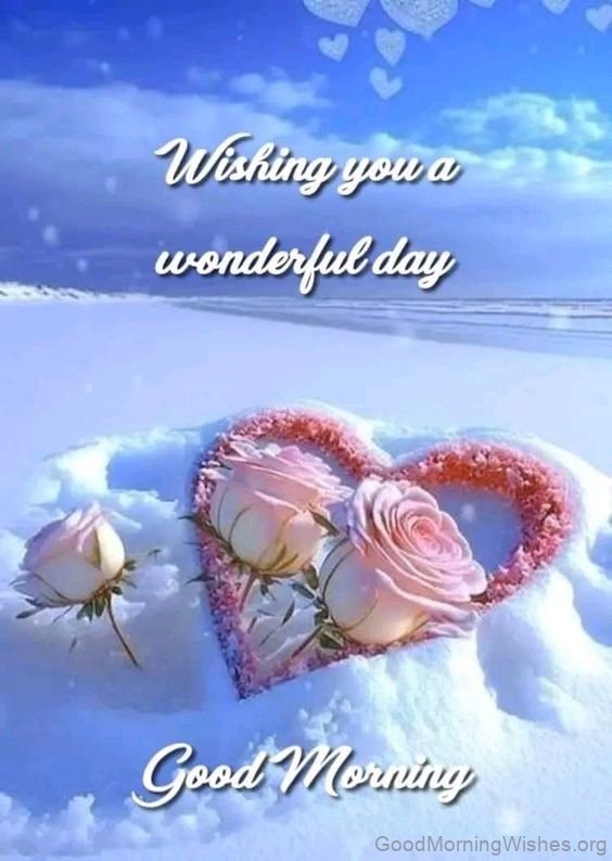 Wishing You A Wonderful Day Good Morning