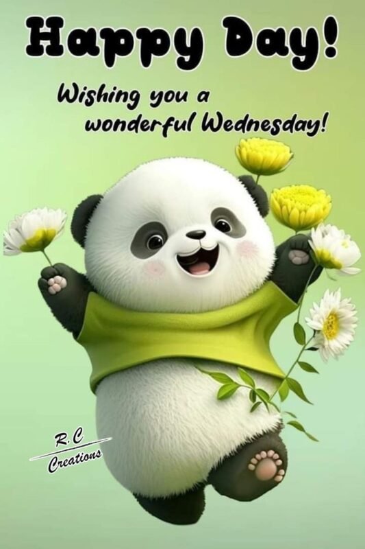 Beautiful Morning Panda Pic