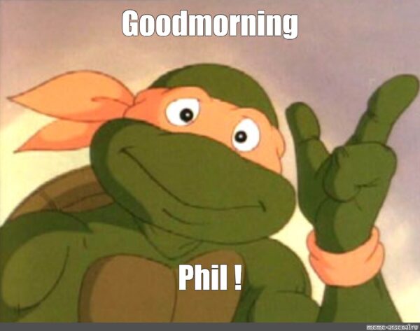 Best Good Morning Turtle Phil