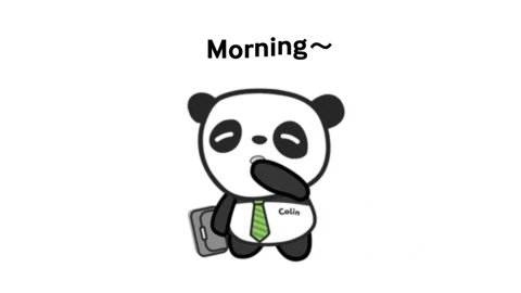 Cute Panda Good Morning Giphy