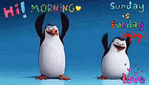 Good Morning Awesome Penguin