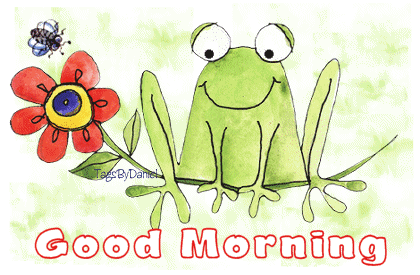 Hungry Frog Goodmorning