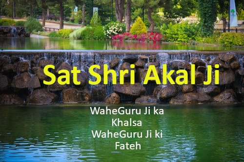 Waheguruji Sat Sri Akal Pic