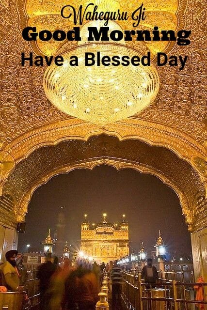 Wonderful Waheguru Good Morning Picture
