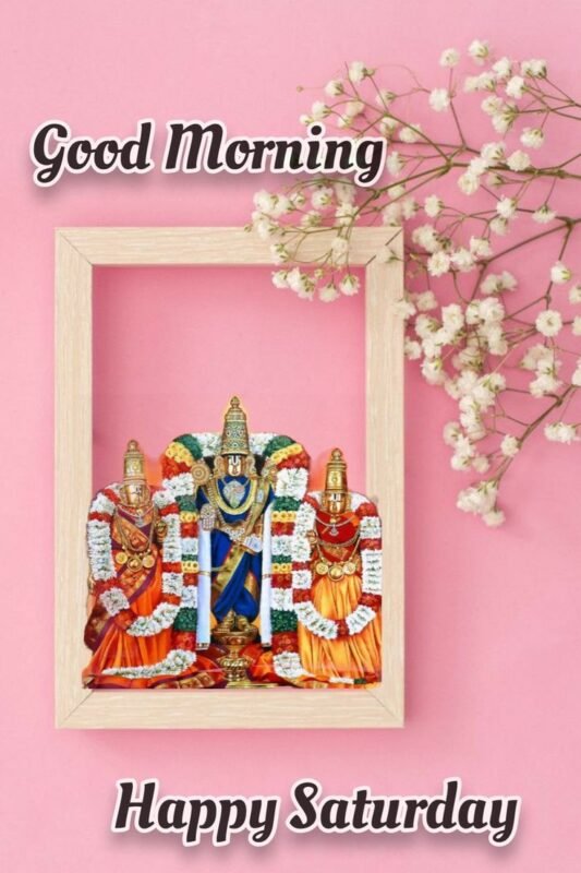 Amazing Good Morning Balaji Pink