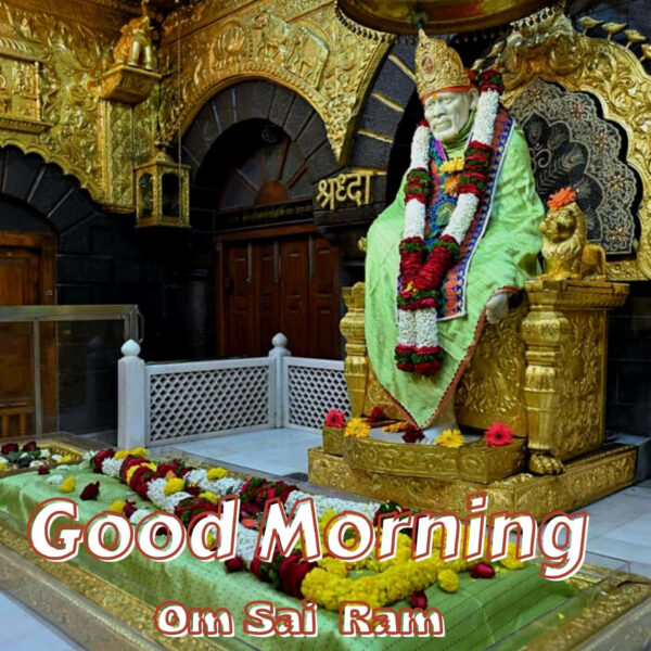 Best Sai Baba Good Morning Image