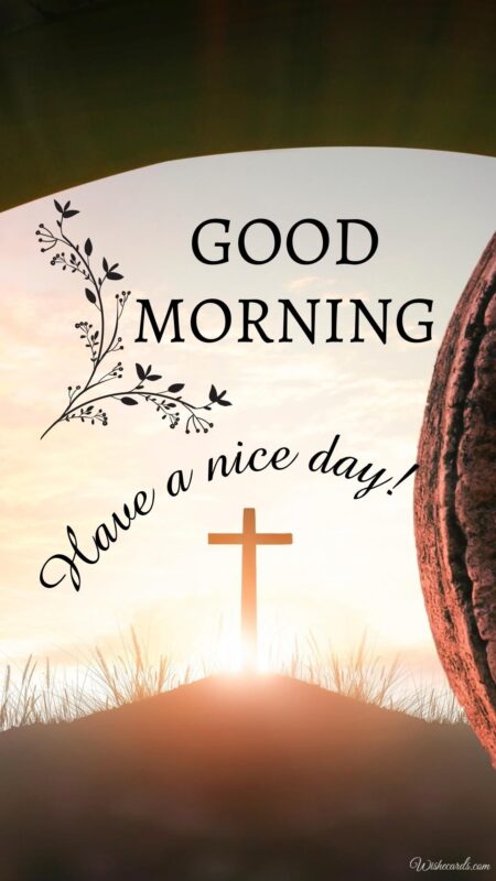 Christian Good Morning Wish Image