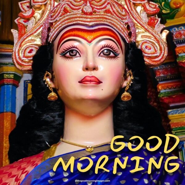 Good Morning Durga Maa Image