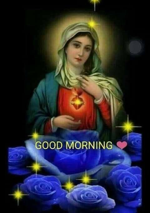 Good Morning Mother Mary Picture
