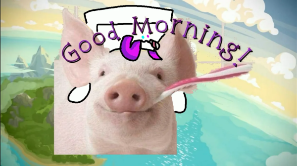 Good Morning Piggy Image
