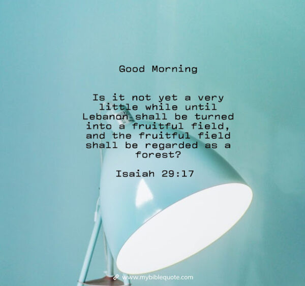 Good Morning Quotes From Bible Pic