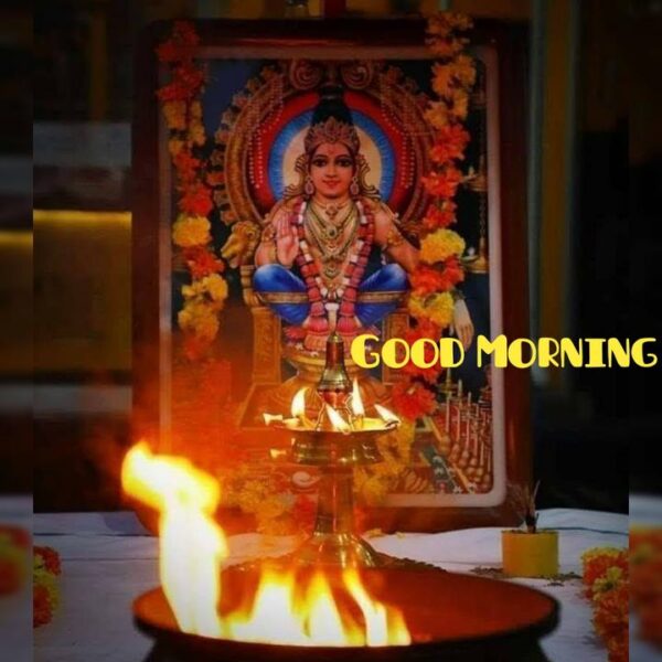 Good Morning Swami Ayyappa Picture