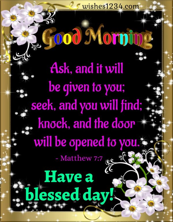 Good Morning Thursday With Bible Quote Scaled