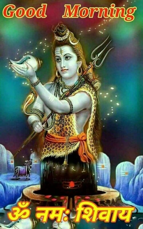 Om Namah Shivay Good Morning Photo