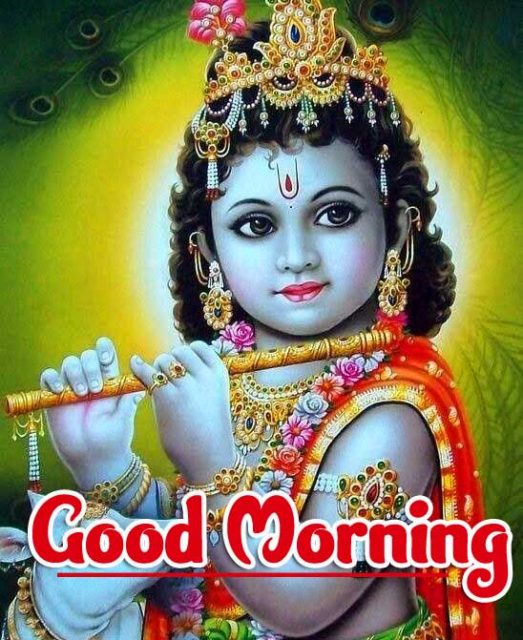 Radha Krishna Good Morning Pic