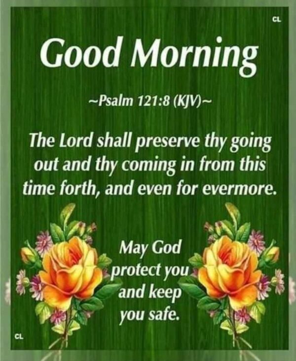 The Lord Shall Bible Good Morning